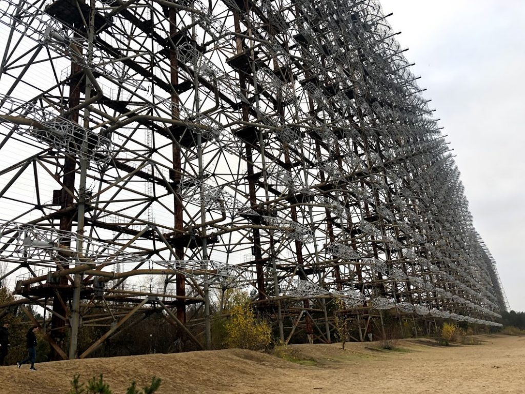 the soviet era radar Duga 1